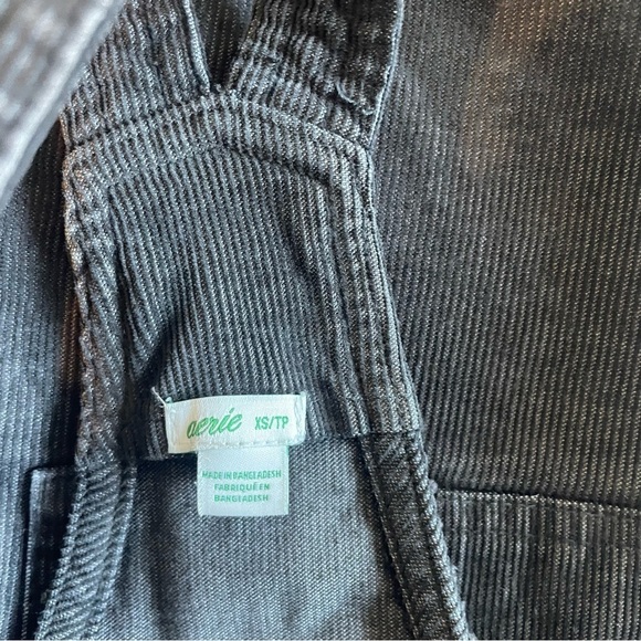 Aerie Werk And Play Corduroy Double D Ring Straps Overalls 30710 - Picture 9 of 11
